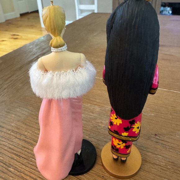 2 Barbie Ornaments - Picture 2 of 4
